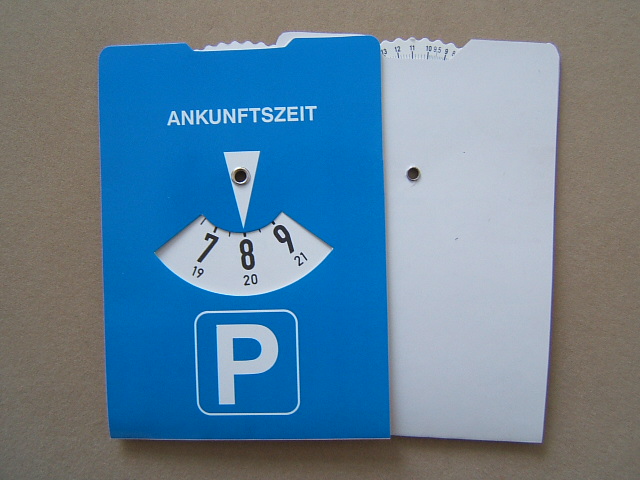 Parking disc
